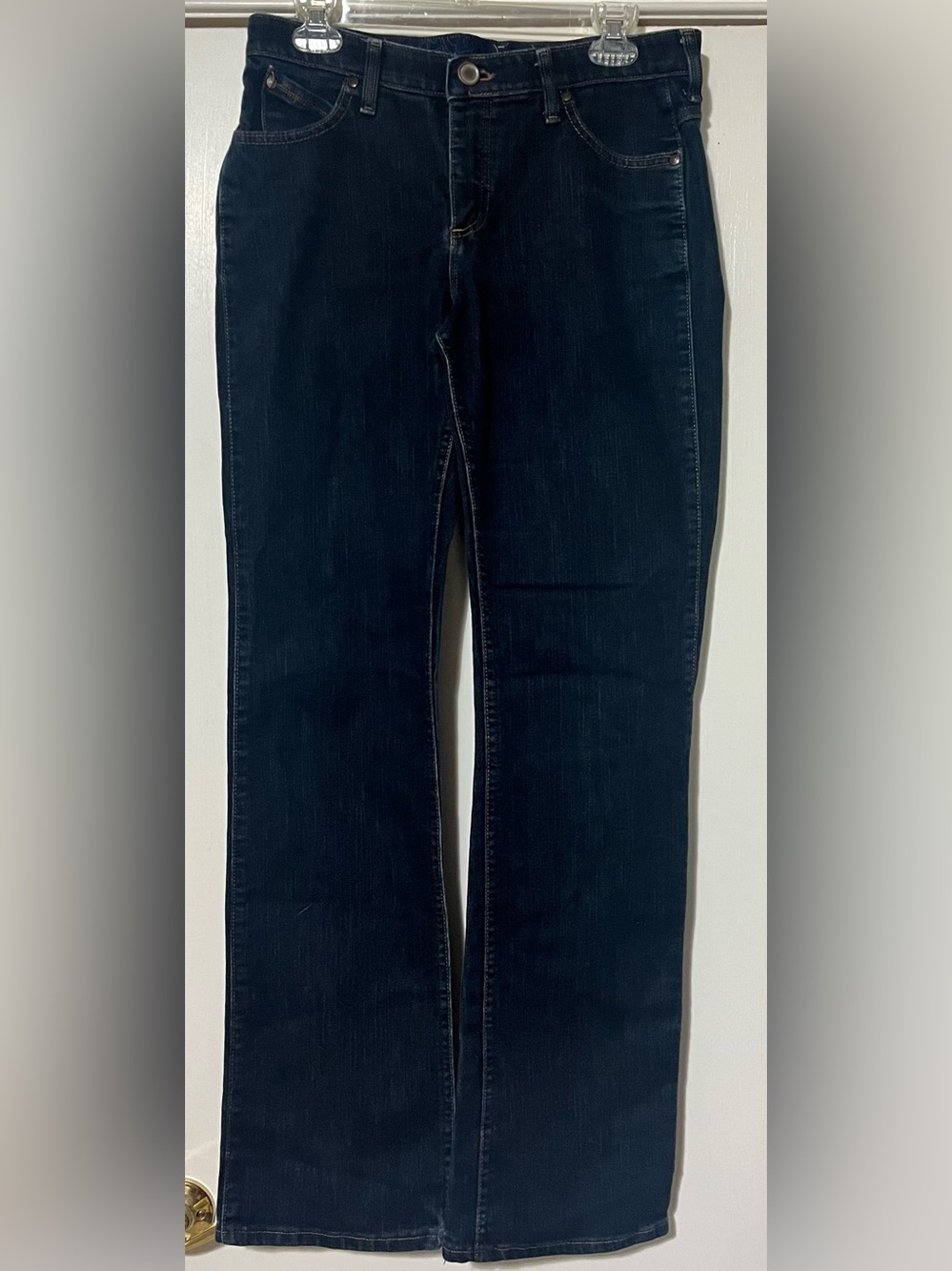 Wrangler Women's Boot Cut Jeans in Dark Wash - 9/10 x 36